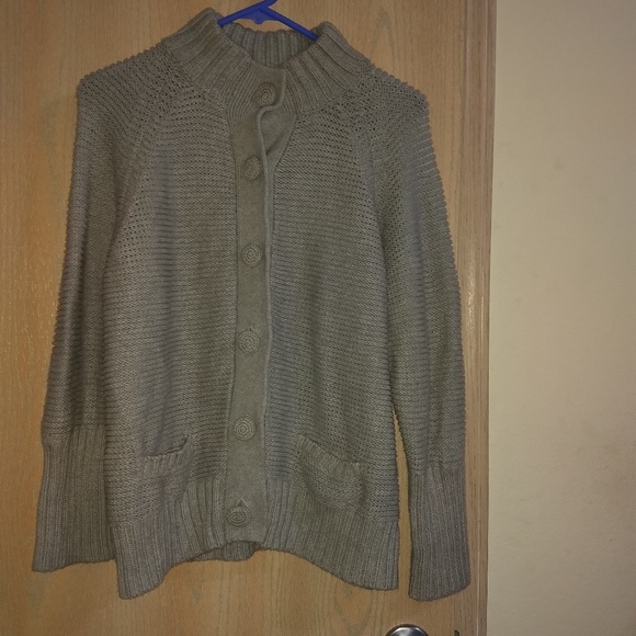 Chico's Gray Sweater Sz L - Picture 1 of 1